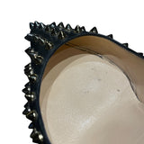 クリスチャン・ルブタン Christian louboutin スタッズヒールパンプス ブラック レディース パンプス