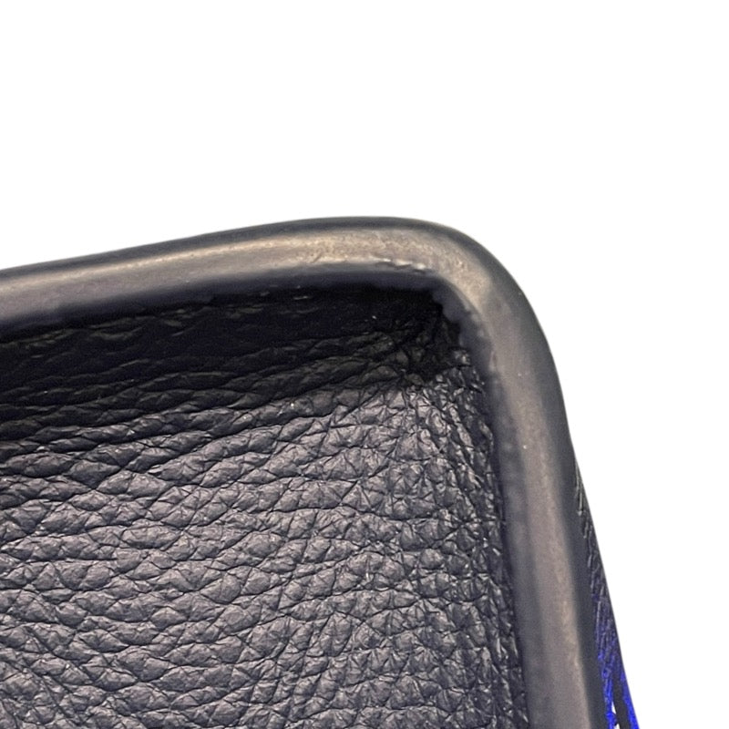 ルイ・ヴィトン LOUIS VUITTON ガストンウェアラブルウォレット M83384 ネイビー モノグラム・シャドウ メンズ ショルダーバッグ