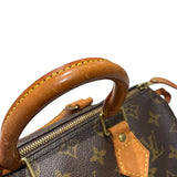 ルイ・ヴィトン LOUIS VUITTON スピーディ25 M41528 ブラウン モノグラムキャンバス レディース ハンドバッグ