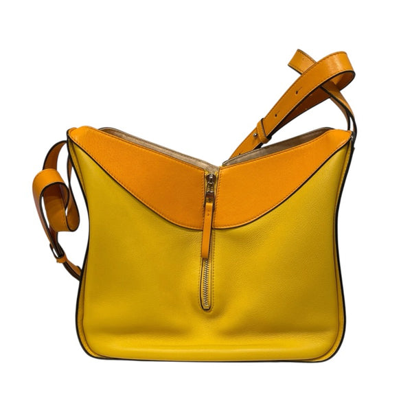 ロエベ LOEWE ハンモック スモール イエロー/オレンジ レザー レディース ショルダーバッグ