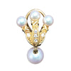 ミキモト MIKIMOTO パールイヤリング イエローゴールド K18YG ジュエリー