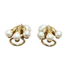 ミキモト MIKIMOTO パールイヤリング イエローゴールド K18YG ジュエリー