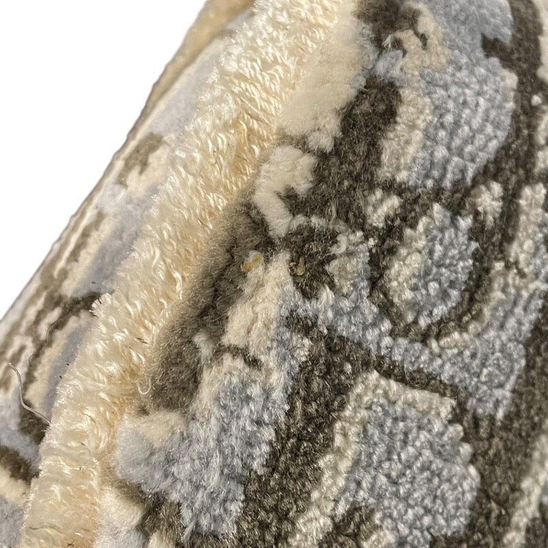 クリスチャン・ディオール Christian Dior オブリーク サドルバッグ 00-BO-0252 グレー×ベージュ オブリーク レディース ショルダーバッグ