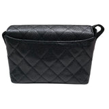 シャネル CHANEL マトラッセレザーショルダーバッグ ブラック GD金具 ラム レディース ショルダーバッグ