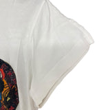 ルイ・ヴィトン LOUIS VUITTON X 山本寛斎　半袖Tシャツ FEBB93 ホワイト コットン レディース 半袖Ｔシャツ