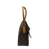 ルイ・ヴィトン LOUIS VUITTON ミニ・ルーピング M51147 ブラウン モノグラムキャンバス レディース ショルダーバッグ