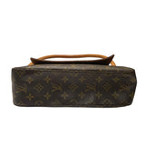 ルイ・ヴィトン LOUIS VUITTON ミニ・ルーピング M51147 ブラウン モノグラムキャンバス レディース ショルダーバッグ