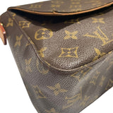 ルイ・ヴィトン LOUIS VUITTON ミニ・ルーピング M51147 ブラウン モノグラムキャンバス レディース ショルダーバッグ