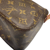 ルイ・ヴィトン LOUIS VUITTON ミニ・ルーピング M51147 ブラウン モノグラムキャンバス レディース ショルダーバッグ