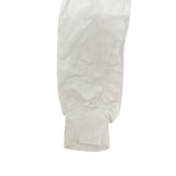 バレンシアガ BALENCIAGA ロゴプリントジップスウェットパーカー 744454 ホワイト コットン メンズ パーカー