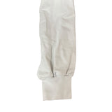 バレンシアガ BALENCIAGA ロゴプリントジップスウェットパーカー 744454 ホワイト コットン メンズ パーカー