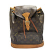 ルイ・ヴィトン LOUIS VUITTON モンスリMM M51136 ブラウン モノグラムキャンバス レディース リュック・デイパック
