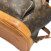 ルイ・ヴィトン LOUIS VUITTON モンスリMM M51136 ブラウン モノグラムキャンバス レディース リュック・デイパック