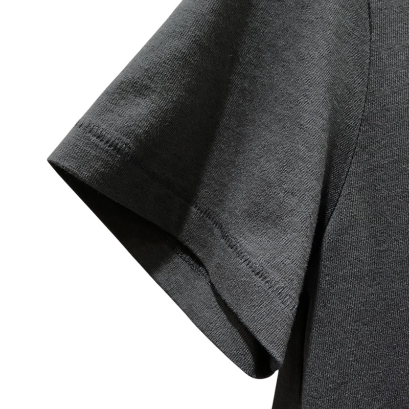 ネネモナ Nenemona ロゴ刺繡Tシャツ 8C000 ブラック コットン レディース 半袖シャツ