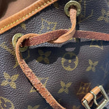 ルイ・ヴィトン LOUIS VUITTON モンスリMM M51136 ブラウン モノグラムキャンバス レディース リュック・デイパック