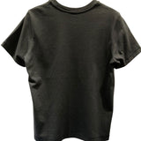 ネネモナ Nenemona ロゴ刺繡Tシャツ 8C000 ブラック コットン レディース 半袖シャツ