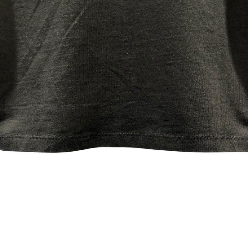 ネネモナ Nenemona ロゴ刺繡Tシャツ 8C000 ブラック コットン レディース 半袖シャツ
