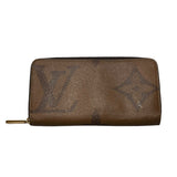 ルイ・ヴィトン LOUIS VUITTON ジッピー・ウォレット M69353 ブラウン モノグラム・ジャイアント・リバーㇲ レディース 長財布