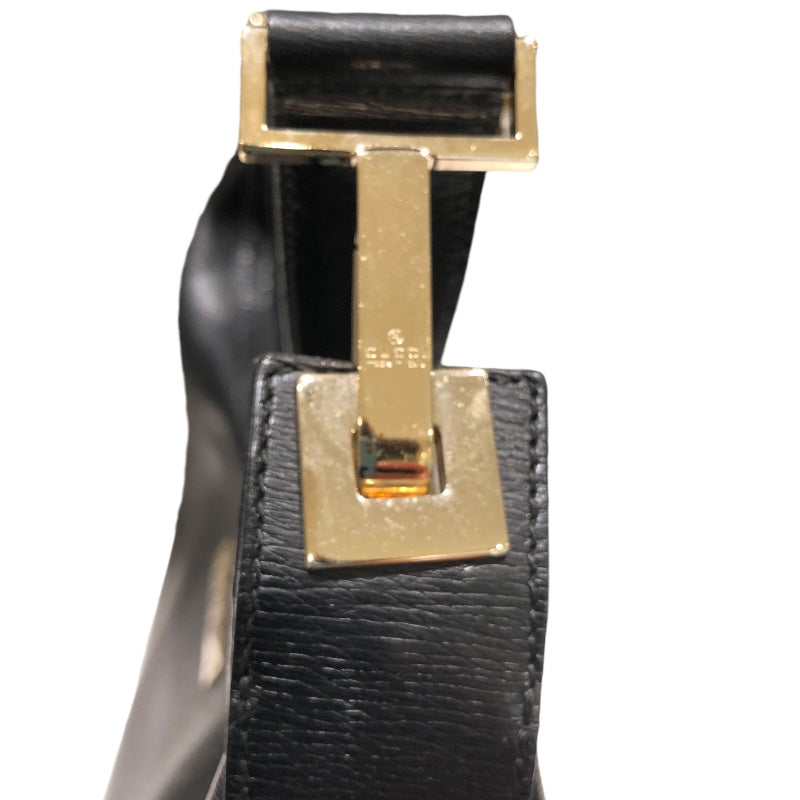 グッチ GUCCI ワンショルダーバッグ 001.4204 ブラック GD金具 レザー レディース ショルダーバッグ