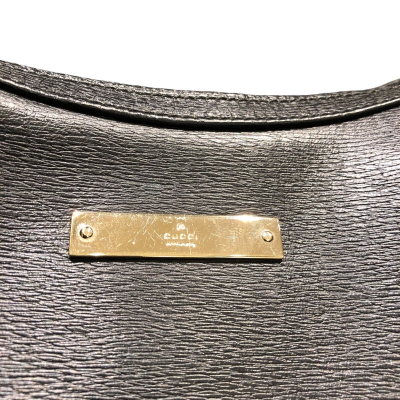 グッチ GUCCI ワンショルダーバッグ 001.4204 ブラック GD金具 レザー レディース ショルダーバッグ