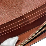 ルイ・ヴィトン LOUIS VUITTON ポルトフォイユ・サラ M60531 ブラウン モノグラムキャンバス レディース 長財布
