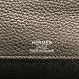 エルメス HERMES サックアデペッシュ38 Y刻 ブラックSV金具 トゴ メンズ ブリーフケース