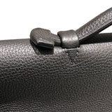 エルメス HERMES サックアデペッシュ38 Y刻 ブラックSV金具 トゴ メンズ ブリーフケース