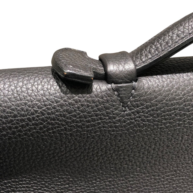 エルメス HERMES サックアデペッシュ38 Y刻 ブラックSV金具 トゴ