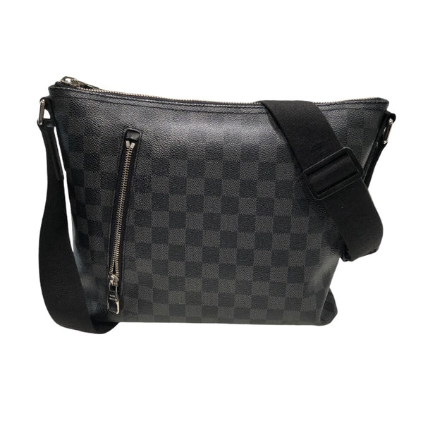 ルイ・ヴィトン LOUIS VUITTON ミックPM N41211 ブラック シルバー金具 ダミエ グラフィットキャンバス メンズ ショルダーバッグ