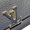 ルイ・ヴィトン LOUIS VUITTON ポルトフォイユ・カプシーヌコンパクト M63741 トリヨン レディース 二つ折り財布