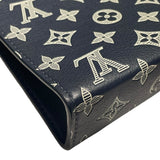 ルイ・ヴィトン LOUIS VUITTON ガストン・ウェアラブル ウォレット M83384 ネイビー モノグラムシャドウ レディース ショルダーバッグ