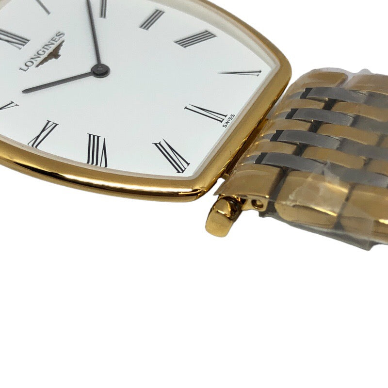 LONGINESロンジン腕時計 メンズ グランクラシック ホワイト - 腕時計(アナログ)