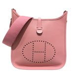 エルメス HERMES エヴリン３ PM T刻 ローズコンフェッティ エプソン レディース ショルダーバッグ