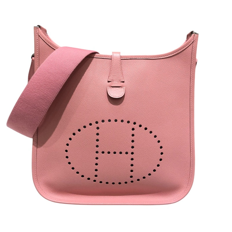 エルメス HERMES エヴリン３ PM T刻 ローズコンフェッティ エプソン レディース ショルダーバッグ