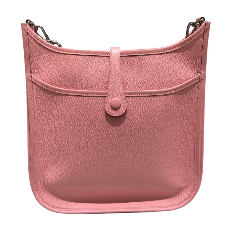 エルメス HERMES エヴリン３ PM T刻 ローズコンフェッティ エプソン レディース ショルダーバッグ