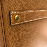 エルメス HERMES バーキン40 〇U刻 ナチュラル GD金具 アルデンヌ ユニセックス ハンドバッグ