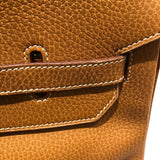 エルメス HERMES バーキン40 〇U刻 ナチュラル GD金具 アルデンヌ ユニセックス ハンドバッグ