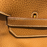 エルメス HERMES バーキン40 〇U刻 ナチュラル GD金具 アルデンヌ ユニセックス ハンドバッグ