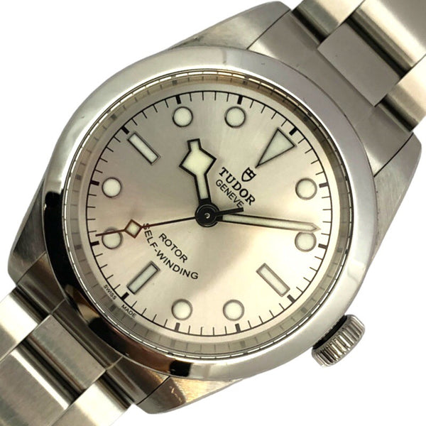 チューダー/チュードル TUDOR ヘリテージ ブラックベイ 32 79580 シルバー SS 自動巻き レディース 腕時計