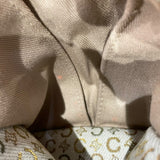 セリーヌ CELINE Cマカダム ミニショルダーバッグ ベージュ キャンバス/レザー レディース ショルダーバッグ
