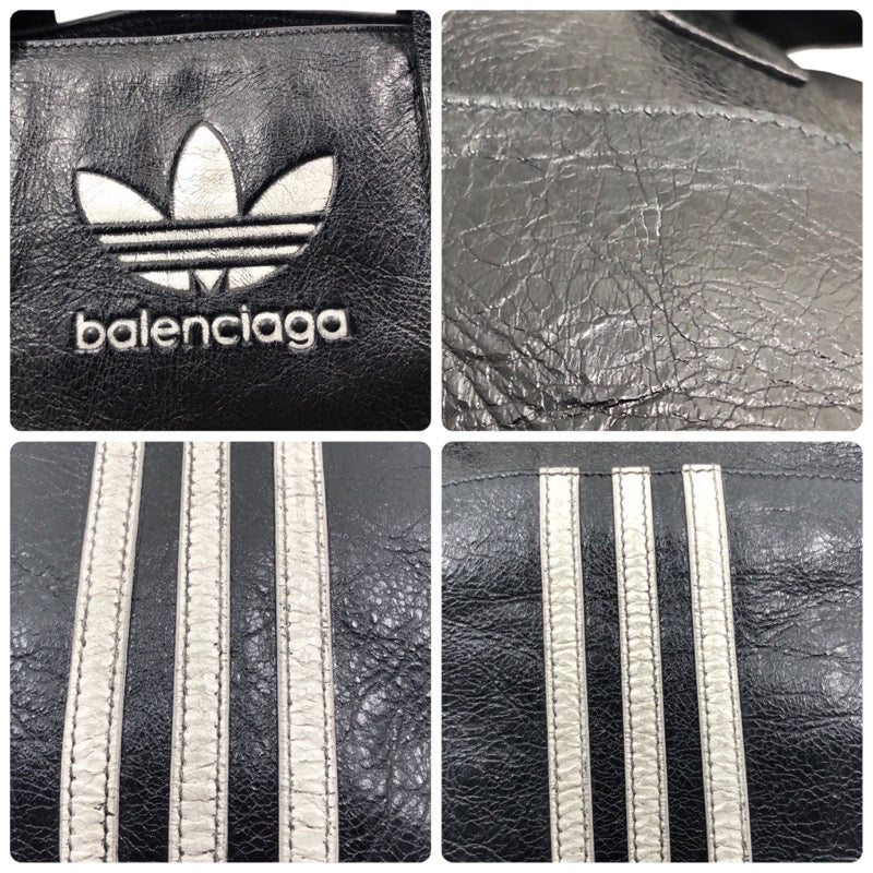 バレンシアガ BALENCIAGA トットバッグ adidas 721827 レザー メンズ ハンドバッグ