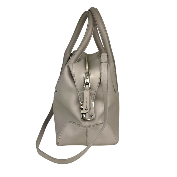 トッズ TOD’S Dスタイリング バッグ グレー レザー レディース ショルダーバッグ