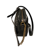 グッチ GUCCI GGマーモントショルダーバッグ 447632 ブラック レザー レディース ショルダーバッグ
