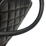 シャネル CHANEL 復刻トート A01804 ブラック キャビアスキン レディース トートバッグ