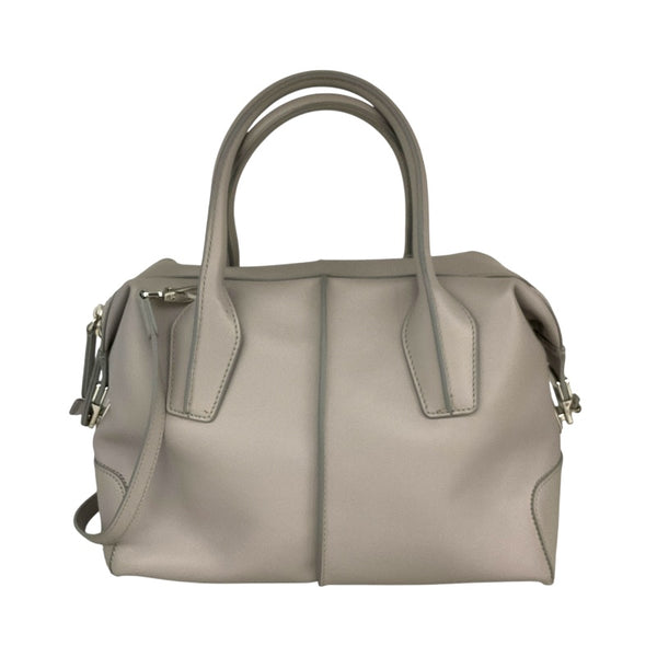 トッズ TOD’S Dスタイリング バッグ グレー レザー レディース ショルダーバッグ