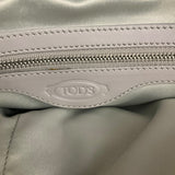 トッズ TOD’S Dスタイリング バッグ グレー レザー レディース ショルダーバッグ