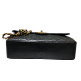 シャネル CHANEL デカマトラッセ30 A04412 ブラック ラムスキン レディース ショルダーバッグ
