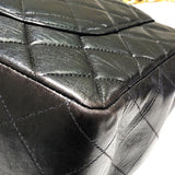 シャネル CHANEL デカマトラッセ30 A04412 ブラック ラムスキン レディース ショルダーバッグ