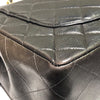 シャネル CHANEL デカマトラッセ30 A04412 ブラック ラムスキン レディース ショルダーバッグ