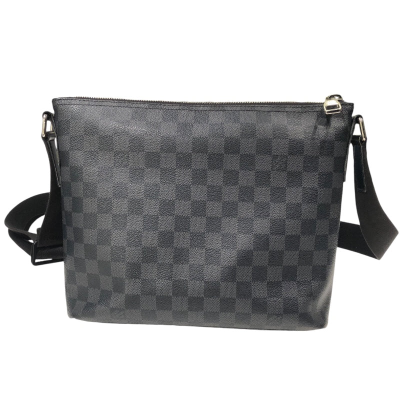 ルイ・ヴィトン LOUIS VUITTON ミックPM N41211 ブラック シルバー金具 ダミエ グラフィットキャンバス メンズ ショルダーバッグ